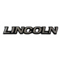 Emblema Genrico Letra Lincoln Filo Negro 