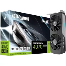 Tarjeta Video Zotac Rtx 4070 Super Twin Edga Geforce 12gb