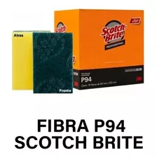 Fibra Con Esponja P94 Scotch Brite Paquete Con 6 Fibras 