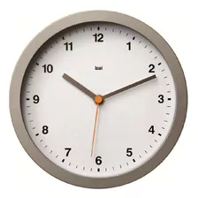 Reloj De Pared De Diseño Bai, Color Blanco Helio