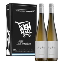 Vino Luigi Bosca Riesling 750 ml Pack X 2 u En Estuche De Cartón