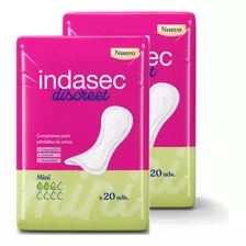 Indasec Discreet Mini Pack X 2 