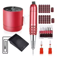 Pulidora De Uñas Drill Profesional Taladro De Uñas 35000rpm