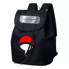 Mochila Naruto Clã Uchiha, Em Tecido - Estilo Saco 