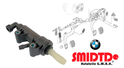 Bomba De Clutch Pedal Bmw 5 (e60) 530d 3.l 02-05 Foto 2