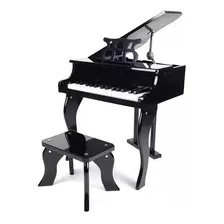 Piano Turbo Infantil 30k Teclas Turbinho Preto 