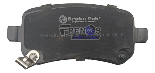 Pastilla Freno Tra Brake Pak Para Dodge  Journey Foto 3