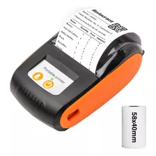 Impresora Térmica Bluetooth Inalámbrica Tickets Usb Portátil