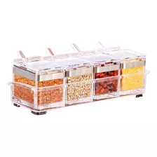 Caja Para Condimentos De Cocina Transparente