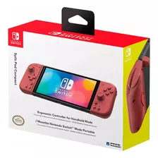 Mando Hori Split Pad Compact Para Switch Apricot Red