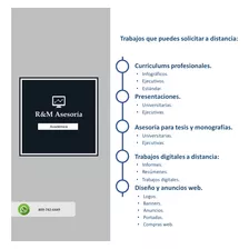 Asesoría Tesis, Maestrías, Proyectos, Anteproyectos