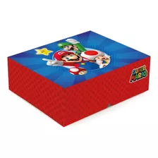 Cesta Na Caixa Super Mario - Lembrancinha/presente - Cromus