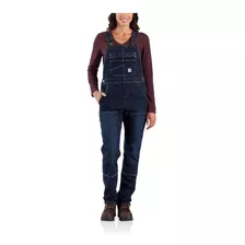 Overol Carhartt Peto Stretch Denim Double Lona Frente 