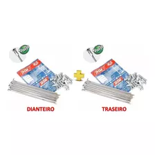 Raio Biz100/125 Ddl Cromado: Traseiro 4mm E Dianteiro 3,2mm