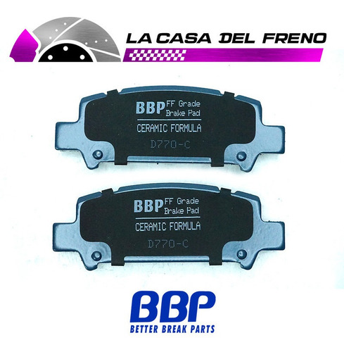 Pastilla De Freno Tra Subaru Legacy Outback 2.5 2000-2003 Foto 2