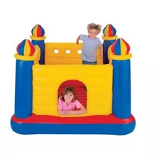 Castillo Saltarín Inflable Multicolor, Juegos Para Niños