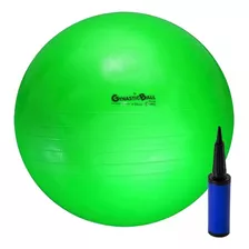 Bola Suíça Ginástica Fisioterapia Pilates 55cm Carci Verde