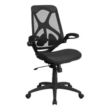 Flash Furniture High Back Transparent Black Mesh Executive E