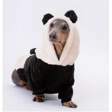 Chaleco Buzo Panda M Ropa Perros Cachorros Mascotas 40% Off!