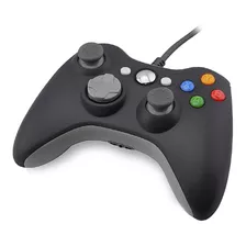 Control Genérico Compatible Con Xbox 360 Alámbrico Negro 