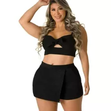 Falda Short Extralinda Talla Grande 