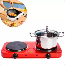 Fogão De Indução Cooktop 2000w 2 Bocas 5 Temperaturas Premiu