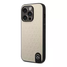 Case Mercedes Benz Estrellas Compatible iPhone 14 Pro Gris