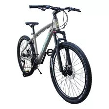 Bicicleta Zafiro Mtb Rain Aro 26'' Gris Mate