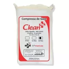 Compressa De Gaze Hidrófila 13 Fios Não Estéril