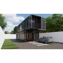 Casa Container Projeto Arquitetônico Completo-leia O Anuncio