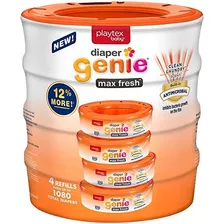 Kit Diaper Genie Max Fresh 4 Unids