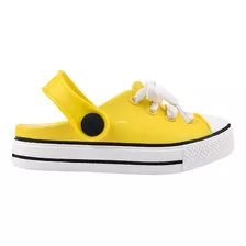 Sandália Babuche Amarelo Chinelo All Star Menino Calce Fácil