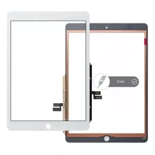 Tela Vidro Touch Para iPad 8 A2270 A2428 A2429 A2430 + Cola Cor Branco