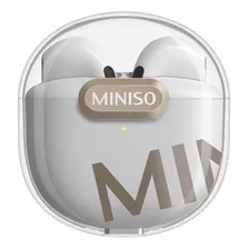 Audífonos Intrauditivos Inalámbricos Miniso M01 Blanco