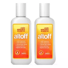 Kit 2 Unidades Altoff Loção Repelente De Insetos 200 Ml