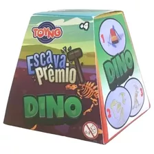 Kit Explora Fóssil Para Escavação Dinossauro Escava Prêmio