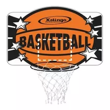 Promoção Tabela De Basquete Mdf Cesta Aro De Ferro Xalingo