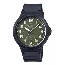 Relógio Casio Collection Preto Analógico Mw-240-3bvdf