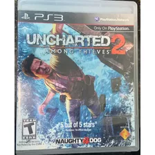 Jogo Uncharted 2 Among Thieves Ps3 Mídia Física Original