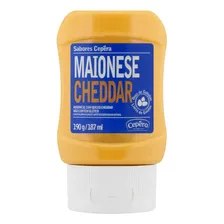 Maionese Cheddar Sabores Cepêra Sem Glúten Em Squeeze 190 G