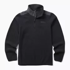 Polar Hombre Terrain 1/4 Zip Negro