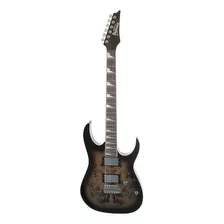 Guitarra Ibanez Grg220pa1-bkb Transparente Marrón Negro Ráfaga