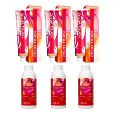 Wella Kit C/03 Color Touch Tonalizante 60g+ 3 Emulsão 120ml