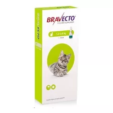 Bravecto Gato - Pipeta Antipulgas - 1,2 A 2,8 Kg