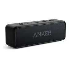 Parlante Bluetooth Anker Soundcore 2 Resistente Al Agua Color Negro