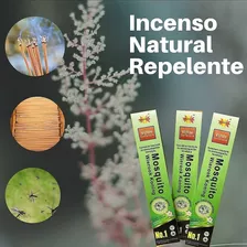 Incenso Natural Repelente Mata Mosquito Caixa Com 30 Unidade