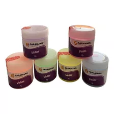 Kit 6 Pigmento Anilina Para Velas 7g Candy Color Saramanil