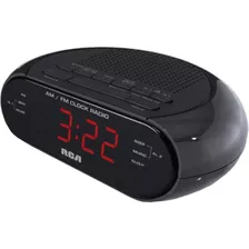 Radio Reloj Despertador Dual Rca Con Led Rojo Y Dual Wake Rc