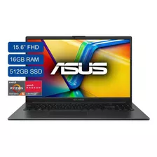 Portatil Asus E1504fa-nj474 Amd Ryzen 5-7520u Serie 7000 Memoria Ram 16gb Ddr5 Disco Solido 512gb Ssd 15,6 Pulgadas Fhd Endless