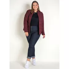 Casaco Jaqueta Puffer Plus Size Impermeável Ultra Leve Frio